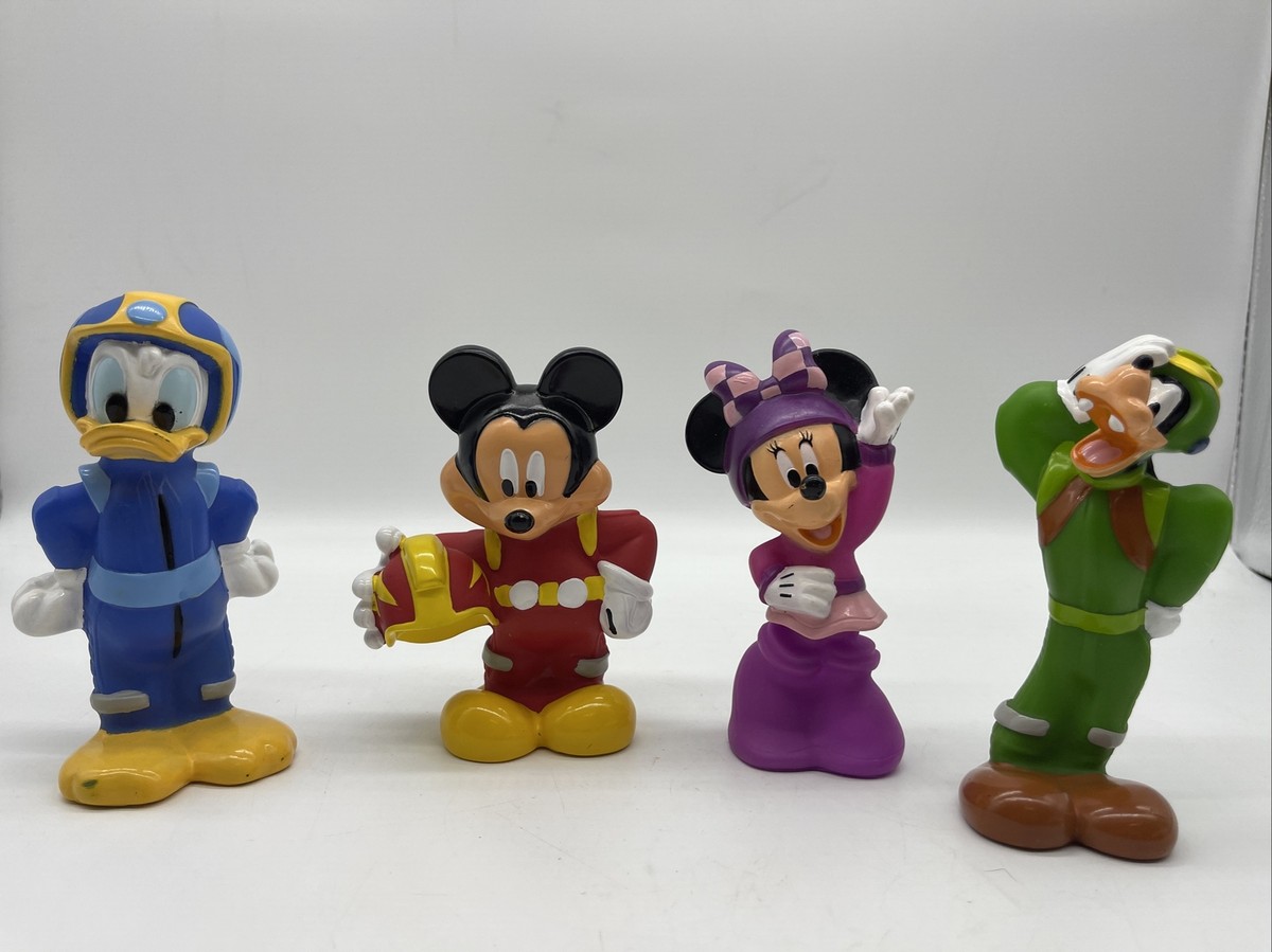 Mickey, Minnie Mouse, Donald & Goofy race car driver toy