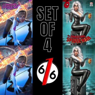    AMAZING SPIDER-MAN 25 SZERDY & TIAGO DA SILVA Variant Set Of 4