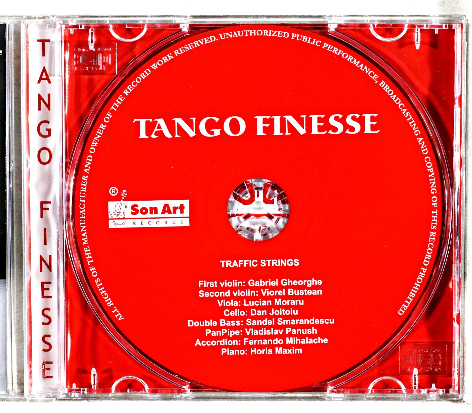 Traffic Strings - Tango Finesse (CD 2009)