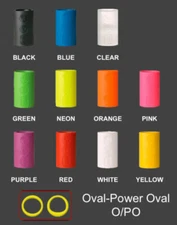 Vise Bowling Finger Inserts O/PO... Oval Power Oval 