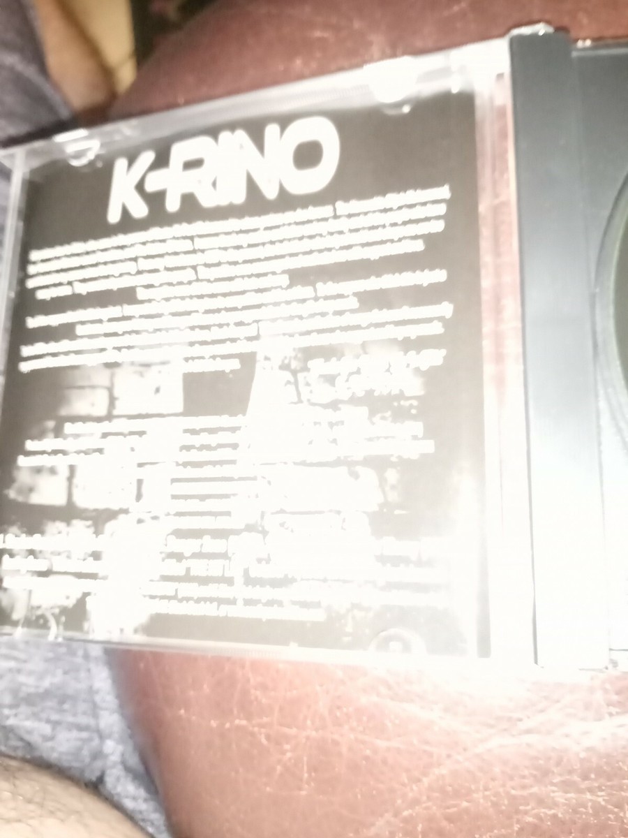 K-rino Ten Year Run CD 1993 - 2003 OG No CDR S.P.C Dj Screw Psk 13 
