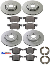 FITS FOR VOLVO XC90 FRONT & REAR BRAKE DISC DISCS PADS & HANDBRAKE SHOES BRAKES