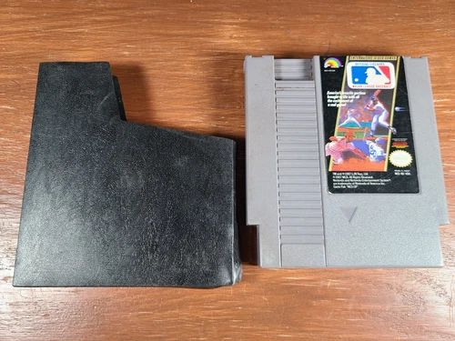 Major League Baseball MLB (NES Nintendo) Cartridge w/ Sleeve Tested + Working