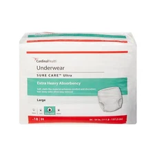 Cardinal Health Underwear Sure Care Ultra Large 44" - 54" CA of 72