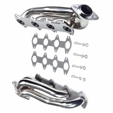 Fit Ford F150 04-10 5.4L V8 Performance Stainless Exhaust Manifold Shorty Header