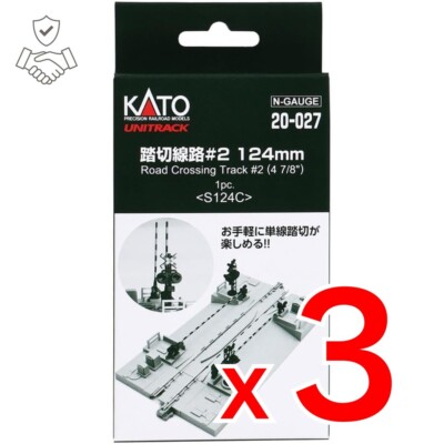 Kato 20-027 Passage &agrave; Nveau / Road Crossng Track #2 124mm - N | EBay UK