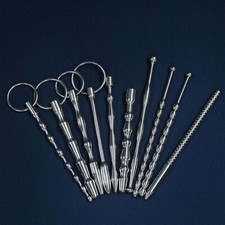 Stainless Steel Penis Sounds Stretcherning Beads Sounding Male Long Rod Sounds