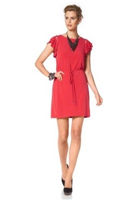 Rüschenkleid von Jessica Simpson Gr. L , NEU, NP: 99,90