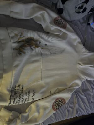Travis Scott Utopia Merch Circus Maximus Tour White Hoodie Size XL Authentic
