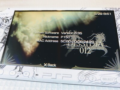 SONY PSP 3000 DISSIDIA 012 duodecim FINAL FANTASY Chaos SONY PSP 3000 DISSIDIA 012 duodecim FINAL FANTASY Chaos