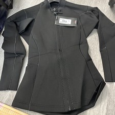 Rip Curl Wetsuit Women Dawn Patrol L/SL Jacket Black Size 10