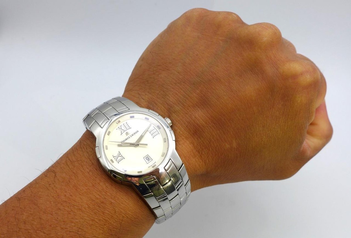 Maurice Lacroix Milestone 69862 Stainless Steel Swiss Quartz