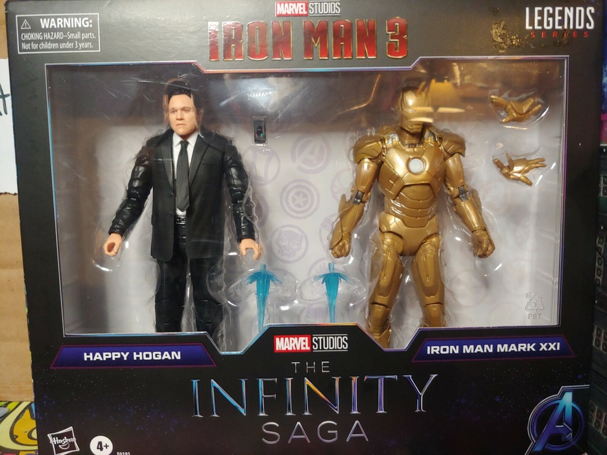Hasbro Marvel Legends Infinity Saga Iron Man 3 Happy Hogan Iron