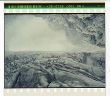 Interstellar Movie 70mm IMAX Film Cell Frame - Walking on Mann's (13411)