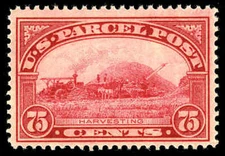 US #Q11  75¢ Harvesting, Parcel Post, F-VF OG NH MNH (fl02502)