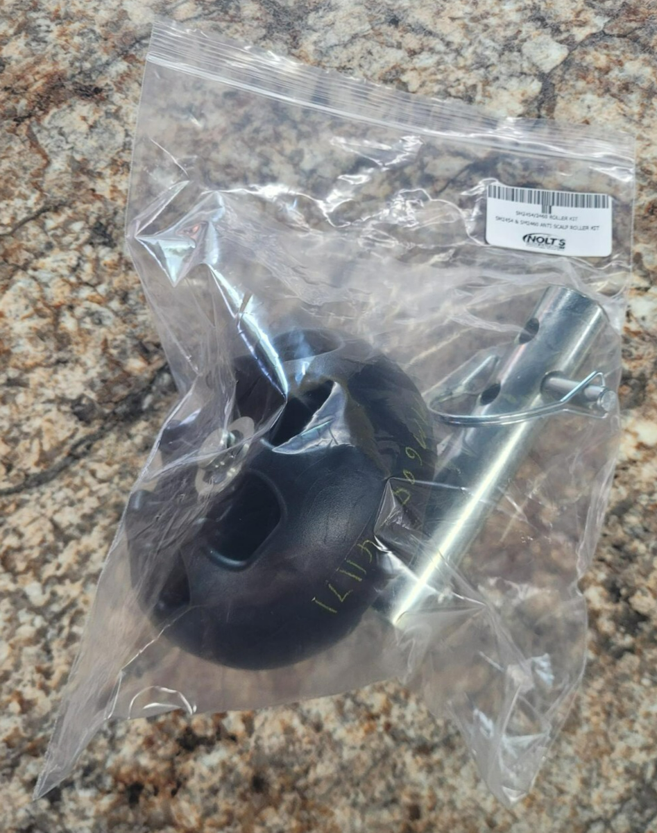 New OEM KIOTI ANTI SCALP ROLLER KIT For SM2454 & SM2460 Mower Deck