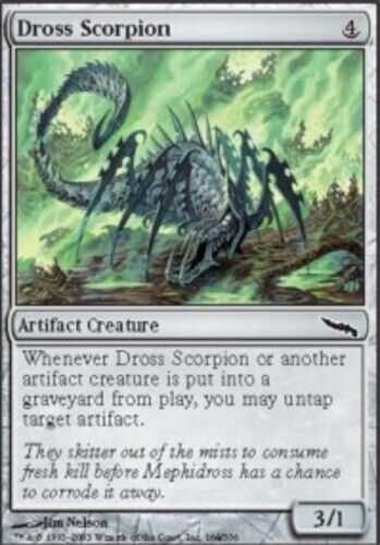 Dross Scorpion PL/MP, English MTG Mirrodin - Picture 1 of 1