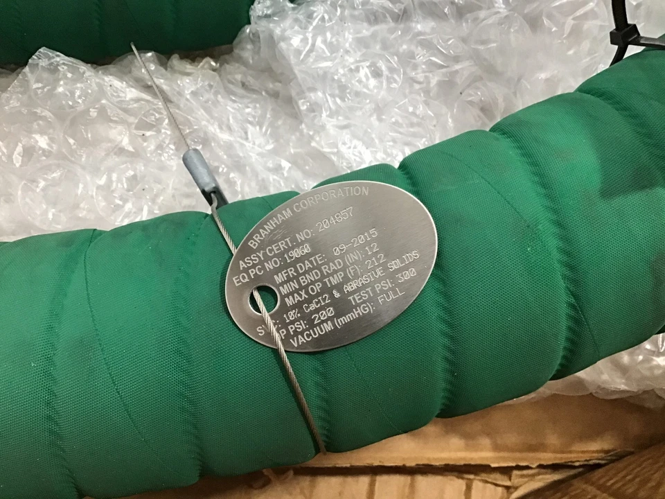 MANGUERA DE TRANSFERENCIA QUÍMICA GOODYEAR FABCHEM 200 PSI 150° TEMPERATURA MÁXIMA Foto 4 de 4