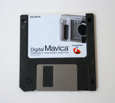Digital Mavica Demo Diskette - Camera Collector display item