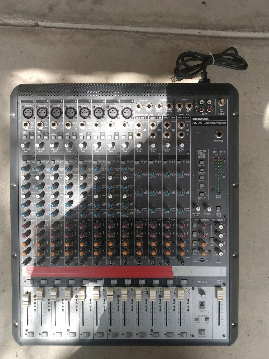 Mackie ONYX 1620 16 Channel Mixer ONLY USED ITEM