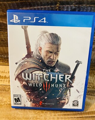 The Witcher 3 Wild Hunt PS4 PlayStation 4 Complete