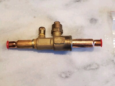 MUELLER F-37500 Refrigeration Ball Valve: 3/8in, 3/8 in, 6.25  Long