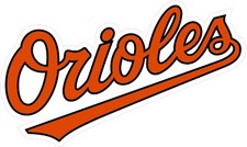 Baltimore Orioles Vinyl Decal Sticker Car Truck Bumper Tumbler Mug