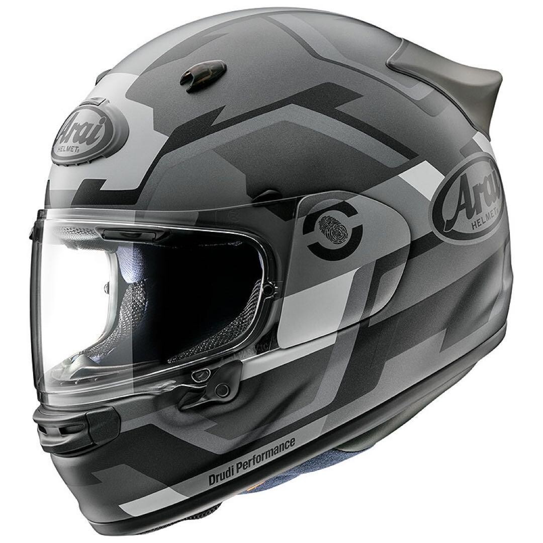 Arai ASTRO青グラフィック Mサイズ57-58 Arai Full face helmet ASTRO GX FACE Gray From Japan New S 55-56cm