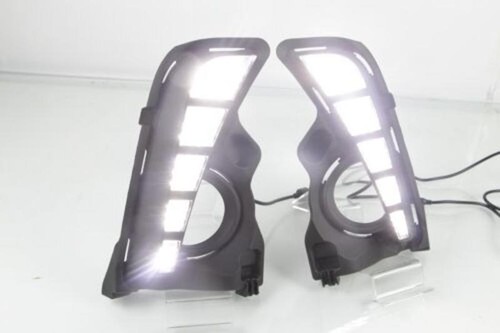 LED DRL Daytime Running Driving Light With Turn For Toyota Highlander 18-2019 - Picture 4 of 16