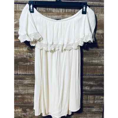 white christmas dresses Marisol Off Shoulder Boucle Maxi Dress - Ivory main image 1