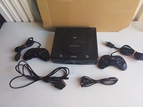 Console SEGA Saturn + Câbles + Manette Officielle bien lire l’annonce