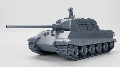 Bolt Action - Jagdtiger (Sd.Kfz.186) - Henschel Fahrwerk - Maßstab 28mm (1:56)