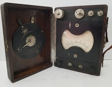 Vintage American Bureau of Engineering Volt Amperes Meter Scale Steampunk