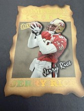 Fleer Ultra Comeback Kids Jerry Rice 49ers Insert Football Card 3 of 10 CK 1997