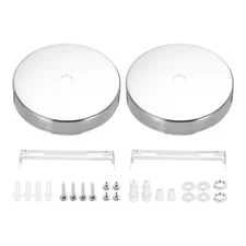 Ceiling Light Canopy Kit, Light Fixture Mounting Bracket Hanging Hardware Silver