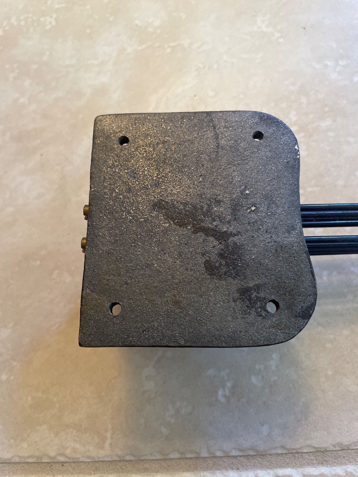 Vintage 18 1/2" Grandfather Clock 8 Rod Chime Bar H10 Hermle, Howard Miller ETC.