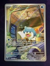 Quaxly 206/193 Illustration Rare Paldea Evolved Pokemon Holo Near Mint