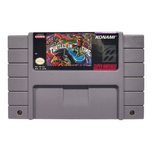 Teenage Mutant Ninja Turtles IV: Turtles in Time (Super Nintendo SNES)