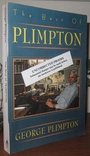 Plimpton, George THE BEST OF PLIMPTON  1st Edition 1st Printing