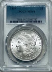 1889 P Morgan Silver Dollar PCGS MS64 Better Date Morgan