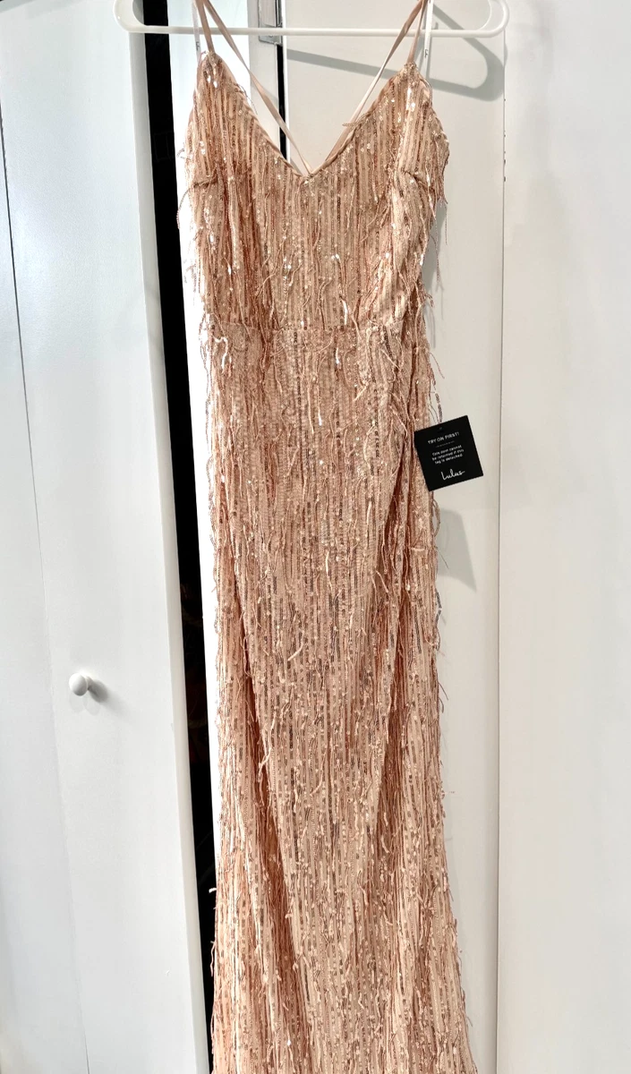 slim fit dress slacks Golden Allure Fringe Dress – SLAYEDBYTEN