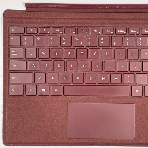 Trackpad clavier Microsoft Type Cover non testé pour Surface Pro - Rouge - Photo 3/4
