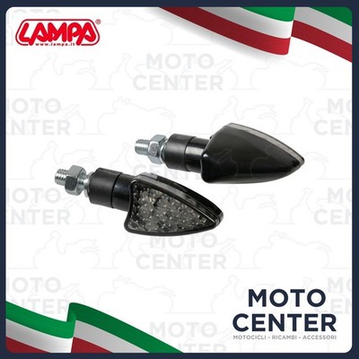 PAAR BLINKER ARROW-2 SCHWARZ LED 12V.