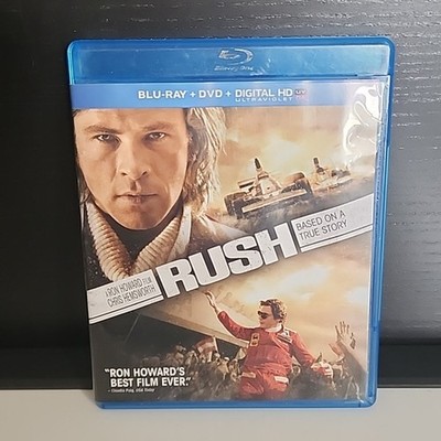 Rush (Blu-ray, DVD 2013) 2-Disc Set - Free Shipping!