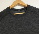 Lululemon Men's Metal Vent Tech Long-Sleeve Shirt Heathered Gray Size L