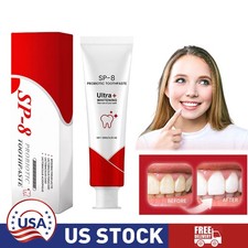 Sp-8 Pasta Dental, Sp-8 Ultra Whitening, Sp8 Probiotic Toothpaste USA For teeth