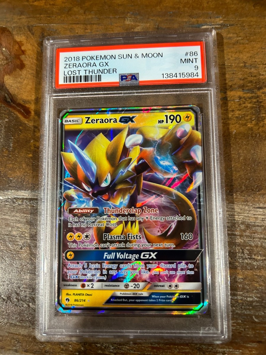 Zeraora GX 86/214 Sm-Lost Thunder Holo for sale online | eBay