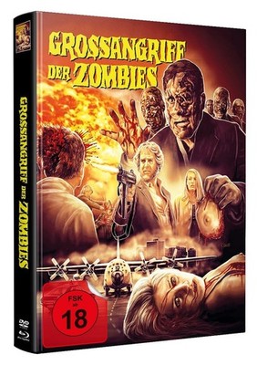 Grossangriff der Zombies - Mediabook wattiert - limitiert auf 100 Stück (Blu-ray