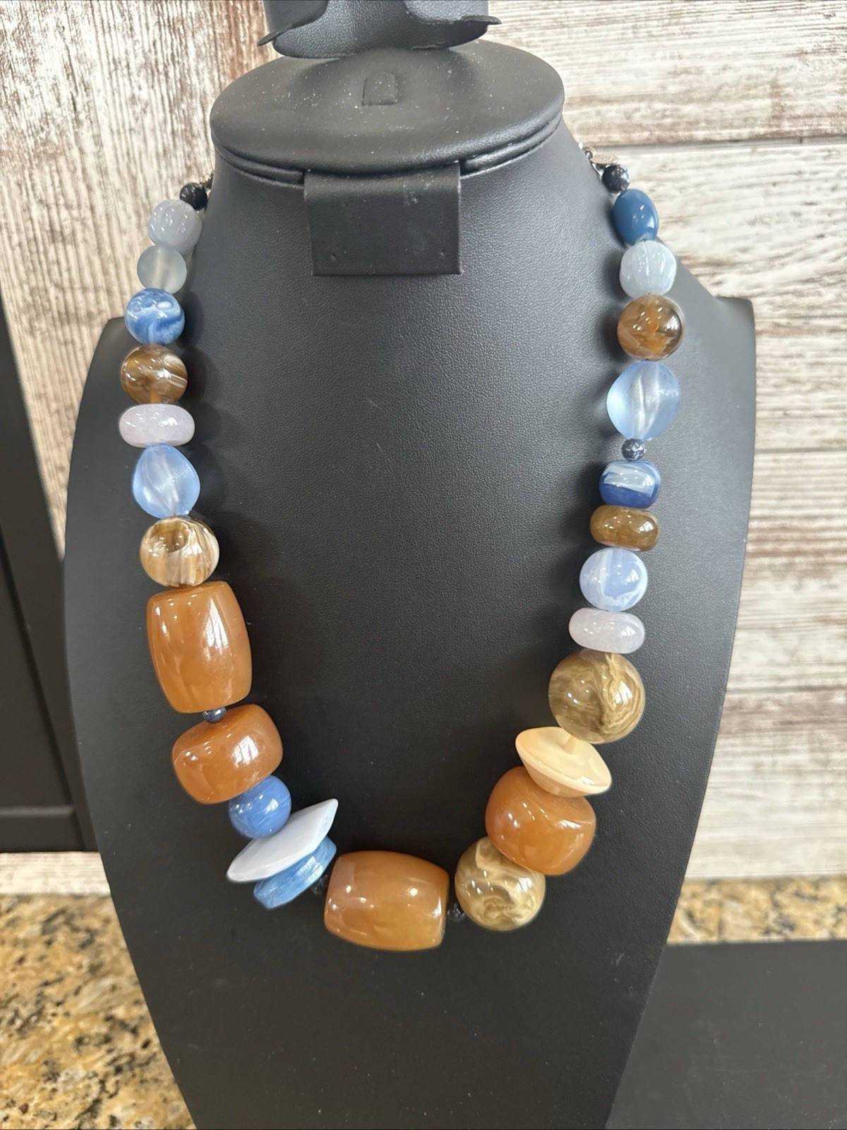 Chico's Chunky Statement Beaded Multicolor Neckla… - image 8