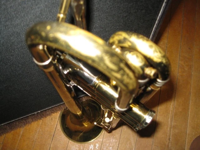 Corneta Getzen 80 Deluxe con tubo de plomo plateado. ¡Gran jugador! Foto 4 de 4